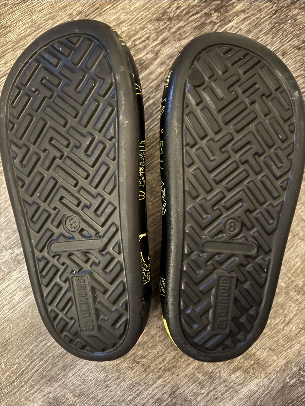 SpongeBob SquarePants and Patrick Men's Comfort Foam Slide Sandals men’s size 8 - Picture 6 of 6